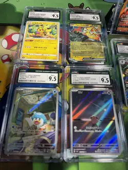 Pokemon Tcg Lot Of 10 Cgc Graded Cards - Image 4