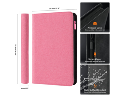 9 Pocket Trading Card Binder 360 Cards Side-Loading Zipper Album Pink Pokemon 🌸 - Image 2