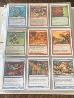 Binder of Magic The Gathering MTG Cards Collectible Card Game Mixed Bulk Lot #1 - Image 1