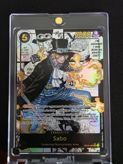 Sabo Manga Alt Art - One Piece Card Game Kingdoms of Intrigue OP04-083 - Image 1