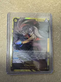 Crocodile OP14-120 SEC - English One Piece Card - The Azure Sea's Seven - Image 1