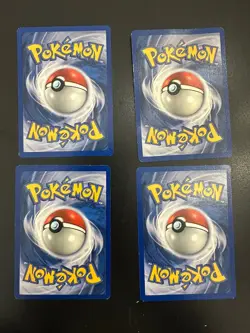 Neo Destiny / Discovery Unown TCG Pokemon Card Lot LP - 4 Cards - Image 2