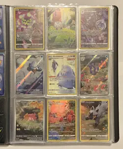 Pokemon Collection Binder Lot- 126 Ultra Rare Cards - IRs, Full Arts, EX, VSTAR+ - Image 3