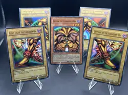 2002 Exodia Ultra Rare 5 Card Complete LOB-124 1st ED Asian English YuGiOh Card - Image 1