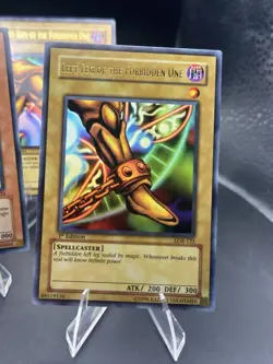 2002 Exodia Ultra Rare 5 Card Complete LOB-124 1st ED Asian English YuGiOh Card - Image 4