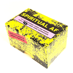 2019 KNOCK KNOCK SPIRITUAL AF Deck Novelty Humor Inspiration 99 Cards NEW Sealed - Image 1