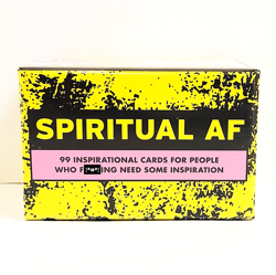 2019 KNOCK KNOCK SPIRITUAL AF Deck Novelty Humor Inspiration 99 Cards NEW Sealed - Image 2