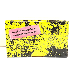 2019 KNOCK KNOCK SPIRITUAL AF Deck Novelty Humor Inspiration 99 Cards NEW Sealed - Image 3