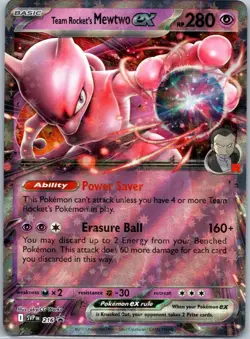 Team Rocket's Mewtwo ex - Promo SV: Scarlet & Violet Promo Cards 216 NM - Image 1