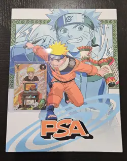 PSA Magazine x Kayou Naruto Promo Card with Magazine December 2025 - Image 1