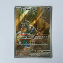 Mimikyu SVP 075 Black Star Promo Pokemon TCG Card - Image 1