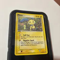 Minun 41/107 EX Deoxys Stamped Pokemon Card Reverse Holo Foil Rare HP - Image 2