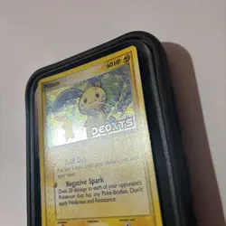 Minun 41/107 EX Deoxys Stamped Pokemon Card Reverse Holo Foil Rare HP - Image 5