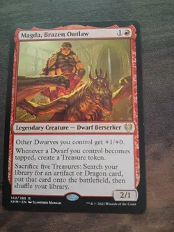 Magda, Brazen Outlaw ~ Kaldheim [ NearMint ] [ Magic MTG ] - Image 1
