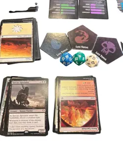 Magic The Gathering TCG MTG 2018 Game Night Not Complete For Parts - Image 3