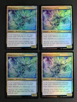 Deepchannel Duelist (X4 Foil) Uncommon MTG Lorwyn Eclipsed - Image 1