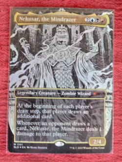 MTG Nekusar, the Mindrazer #M1301 Secret Lair Drops Borderless Foil - NM/M - Image 1