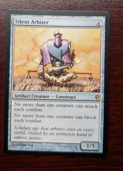 Silent Arbiter - Commander Masters # 972 MTG NM - Image 1