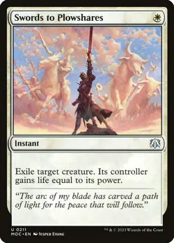 Swords to Plowshares U Commander: March of the Machine 211 NM - Image 1