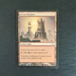 Great Furnace HP Mirrodin MIR Regular English MTG - Image 1