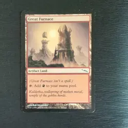 Great Furnace HP Mirrodin MIR Regular English MTG - Image 3