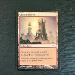 Great Furnace HP Mirrodin MIR Regular English MTG - Image 5