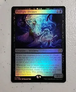 Twilight Diviner Lorwyn Eclipsed Foil MTG - Image 1
