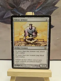 NM Silent Arbiter Fifth Dawn Mtg Magic the Gathering - Image 1