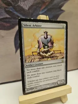 NM Silent Arbiter Fifth Dawn Mtg Magic the Gathering - Image 2