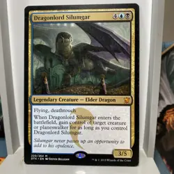 Dragonlord Silumgar Dragons of Tarkir Regular NM TCG MTG - Image 1
