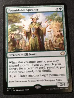 Formidable Speaker - ECL - MTG - EN - NM - 0176 - Image 1