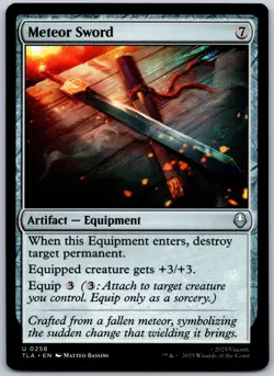 Meteor Sword U Avatar: The Last Airbender 258 NM - Image 1