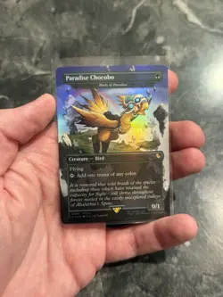 Paradise Chocobo - Birds of Paradise (Borderless) Commander: Final Fantasy *Foil - Image 1