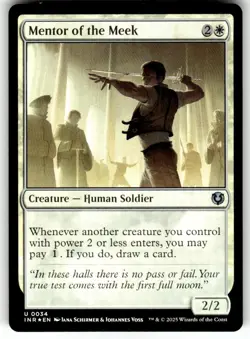 Mentor of the Meek Innistrad Remastered FOIL MTG - Image 1