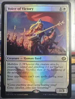 Voice of Victory Tarkir: Dragonstorm Foil - Image 1