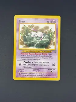 Mew - 47 - Pokemon Wizards Black Star Promo Card LP - Image 1