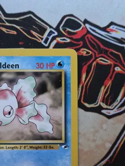 Pokemon TCG Misty’s Goldeen Gym Heroes Set 30/132 Unlimited Rare - Image 4