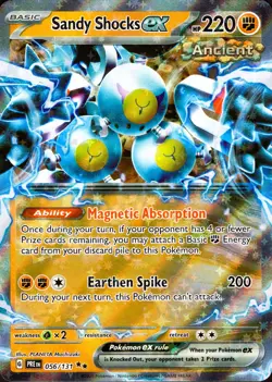 Sandy Shocks ex 056/131 - Prismatic Evolutions - Double Rare Holo Mint Pokemon - Image 1