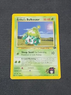 Pokemon Gym Challenge "Erika's Bulbasaur" 39/132 / Uncommon / Near Mint - Image 1