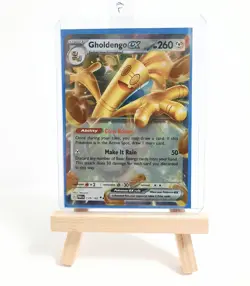 Pokemon Gholdengo Ex 139 Near Mint Double Rare Paradox Rift - Image 1