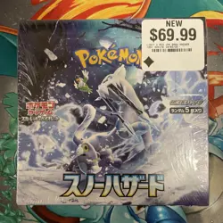 Pokemon Japanese Snow Hazard SV2P Booster Box NEW SEALED US Seller - Image 1