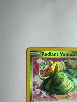 Radiant Venusaur - NEAR MINT- 004/078 Pokemon GO TCG Set Holo - Image 3