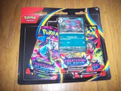 POKEMON TCG PHANTASMAL FLAMES 3 PACK MEGA EVOLUTION WEAVILE PROMO - Image 2