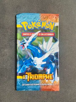 Booster Pokemon VIDE/EMPTY HGSS Triomphe HS Dialga - Image 1