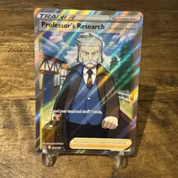 Pokemon TCG Professors Research 150/159 Crown Zenith Holo Full Art NM - Image 1