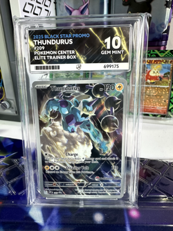 Thundurus SVP209 Black Star Promo Pokemon Center Exclusive Ace 10 - Image 5