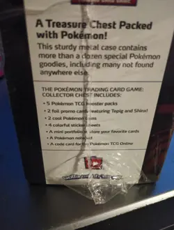 Pokemon 2021 Collector Chest Single Strike Tepig/Rapid Strike Shinx Booster Set 820650808449 - Image 4