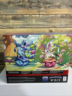 Pokemon TCG Prismatic Evolutions Mini Tin Display Case | 8 Tins / Factory Sealed - Image 3