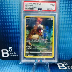 2023 Pokemon SWSH FA/Bidoof Crown Zenith #GG29 PSA 7 - Image 1