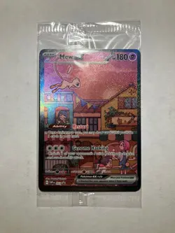 Mew ex SVP 053 - Pokemon TCG Scarlet & Violet Black Star Promos - Sealed - Image 1